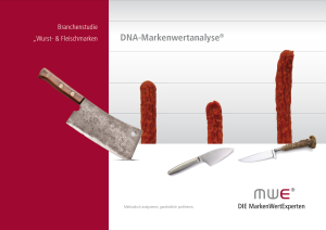 Branchenstudie Fleisch und Wurstmarken