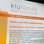 Klufamily Marktforschung und Meinungsforschung