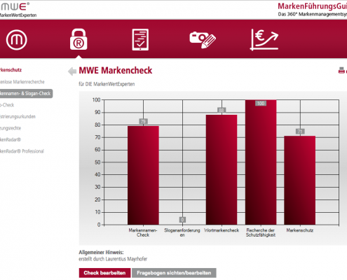 Screenshot Markennamen Slogancheck