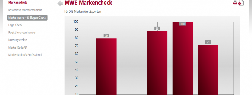 Screenshot Markennamen Slogancheck