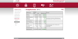 Budgetplanung- und Kontrolltool