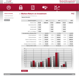 Marken Return on Investment Berechnung