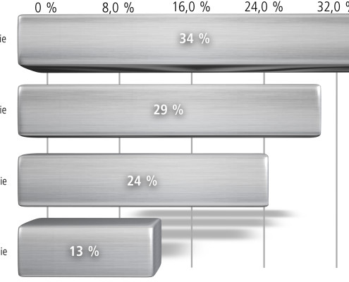 Ergebnisgrafik - bevorzugte Markenstrategien