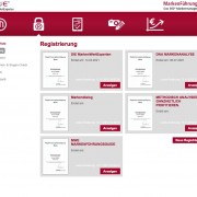 Verwaltung der Registrierungsurkunden