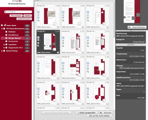 Media Asset Management Markenführungsguide