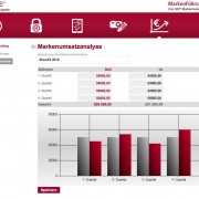 Markenumsatzanalyse Screenshot