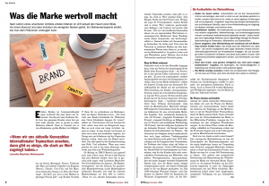 Bericht in Key Brands 15