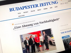 budapester Zeitung eine ahnung von Nachhaltigkeit 070514