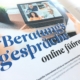 Beitragstitel Beratungsgespräche online führen